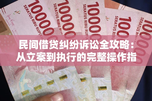 北京民间借贷纠纷诉讼全攻略：从立案到执行的完整操作指南