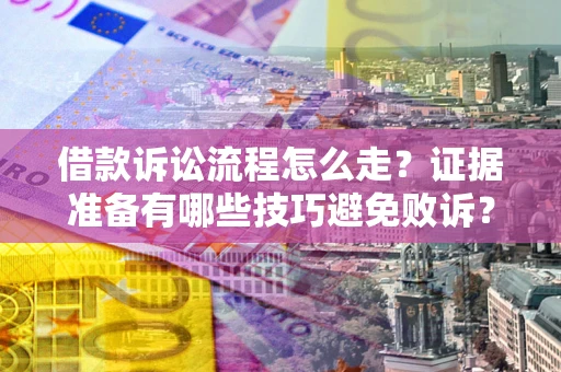 北京借款诉讼流程怎么走？证据准备有哪些技巧避免败诉？