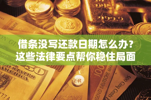 北京借条没写还款日期怎么办？这些法律要点帮你稳住局面