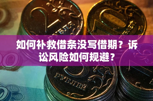 北京如何补救借条没写借期？诉讼风险如何规避？