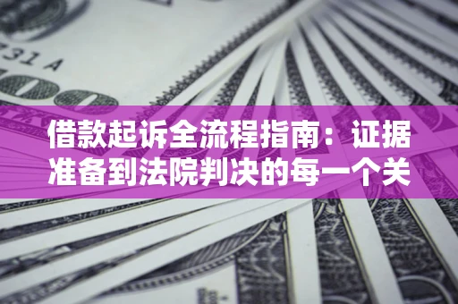 北京借款起诉全流程指南：证据准备到法院判决的每一个关键步骤