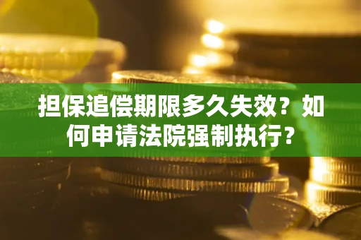 北京担保追偿期限多久失效？如何申请法院强制执行？