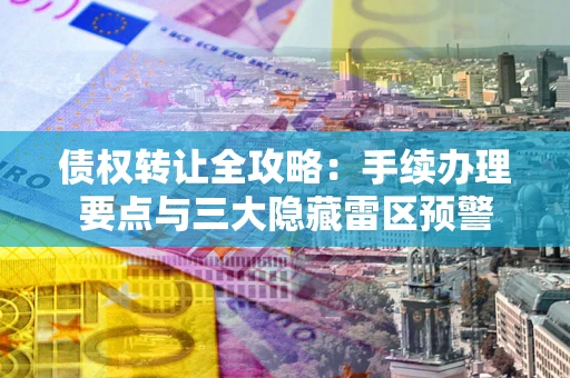 北京债权转让全攻略：手续办理要点与三大隐藏雷区预警