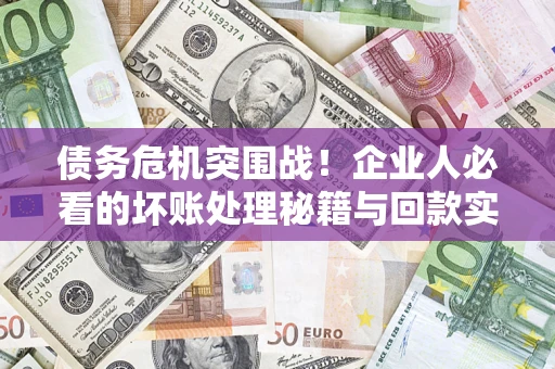 北京债务危机突围战！企业人必看的坏账处理秘籍与回款实战指南